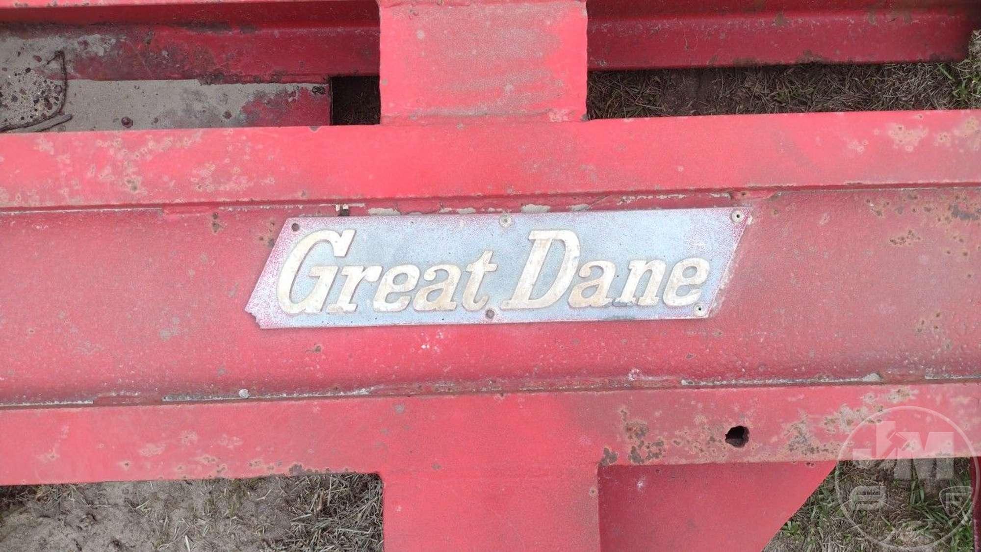 GREAT DANE EXTENDABLE POLE TRAILER