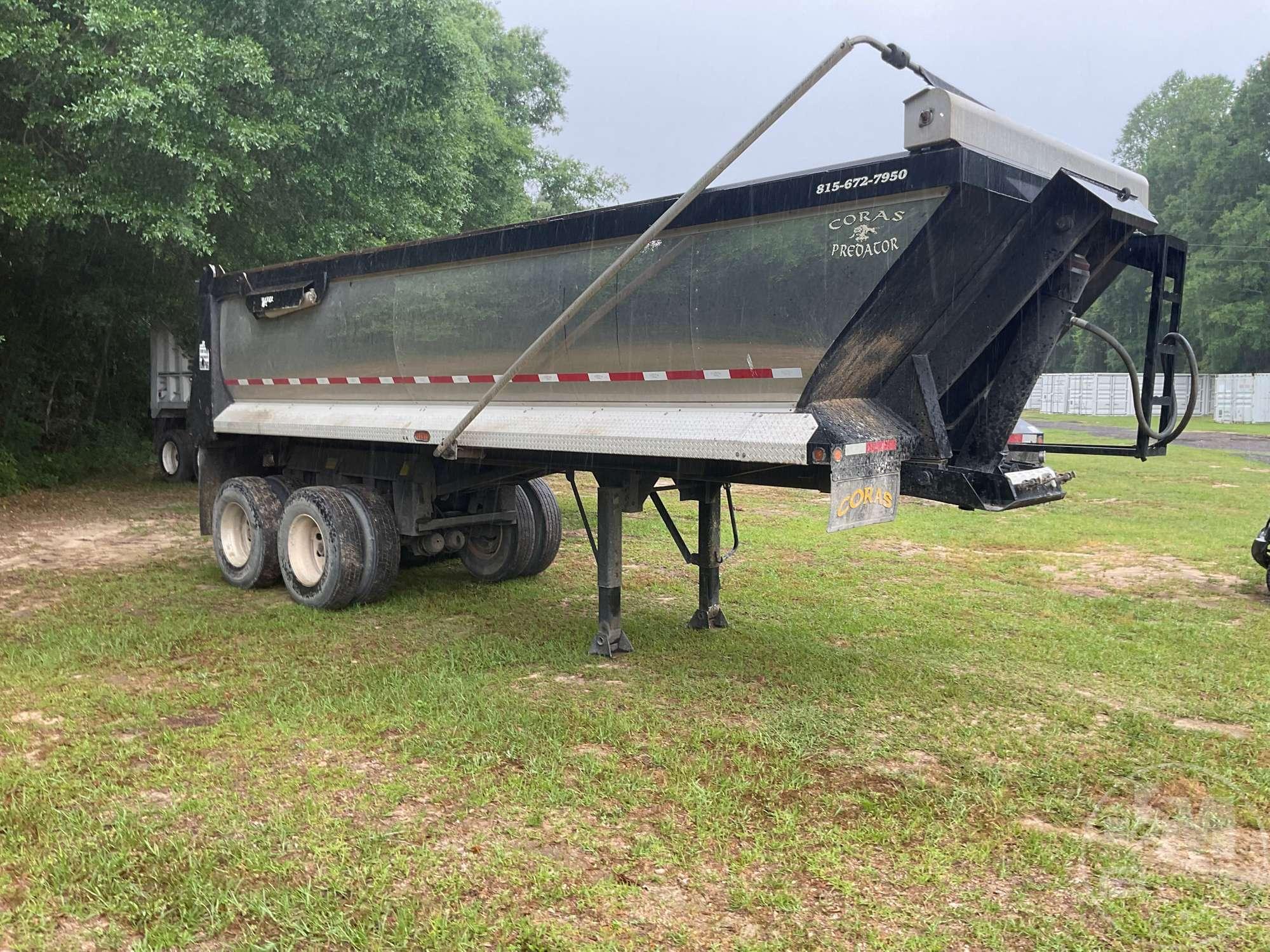 2022 CORAS WELDING SHOP, INC. PREDATOR 26' STEEL  DUMP TRAILER VIN: 4C9C5D623NS071065