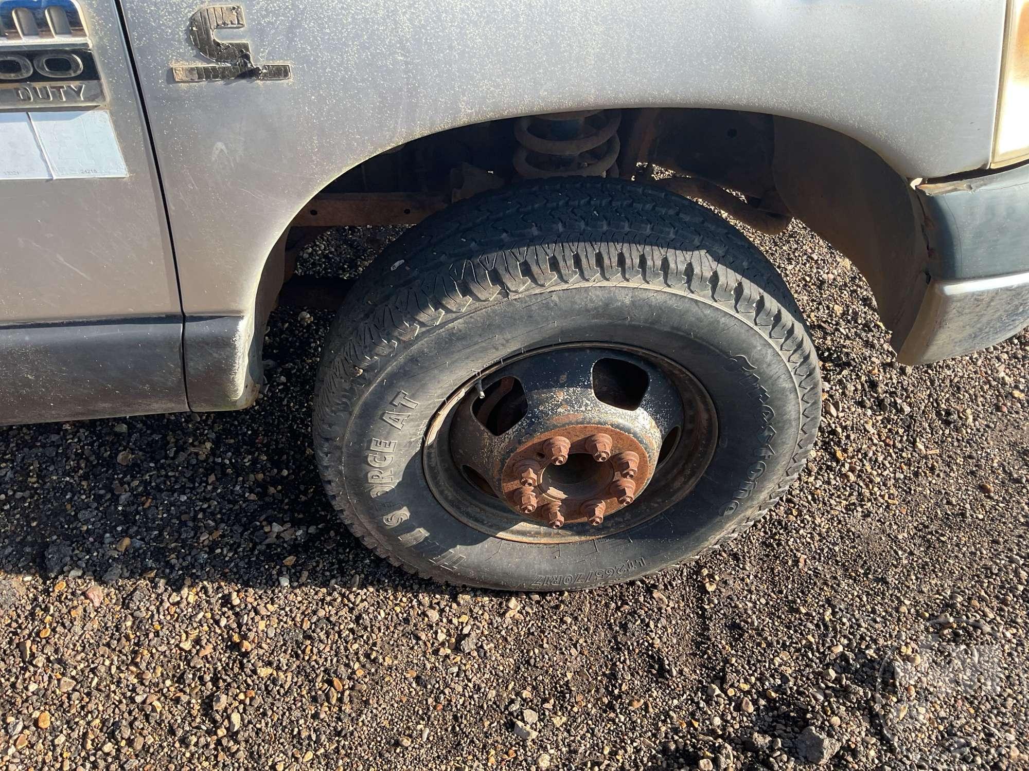 2007 DODGE RAM VIN: 3D7MX48C67G757953 FLATBED PICKUP