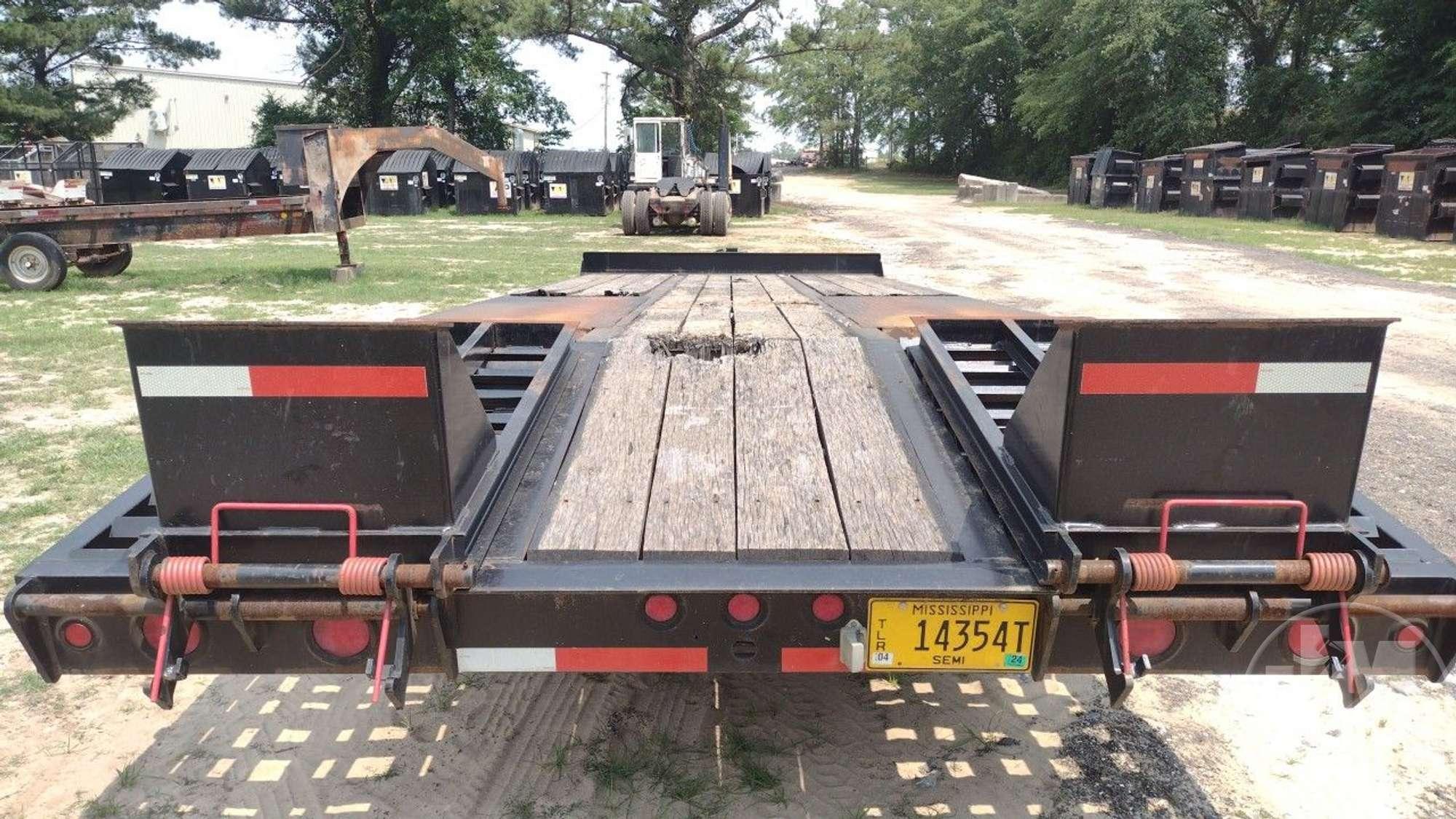 2019 INTERSTATE TRAILERS, INC. 20DTA TAG A LONG EQUIPMENT TRAILER 20 TON VIN: 1JKDTA204KM017197