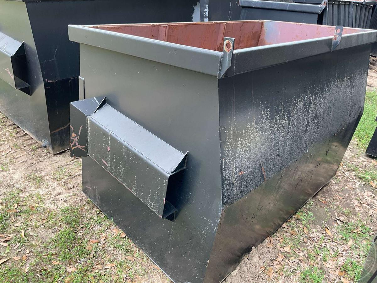 USED ALL PRO HEAVY DUTY 3 CY CAPACITY DUMPING HOPPER