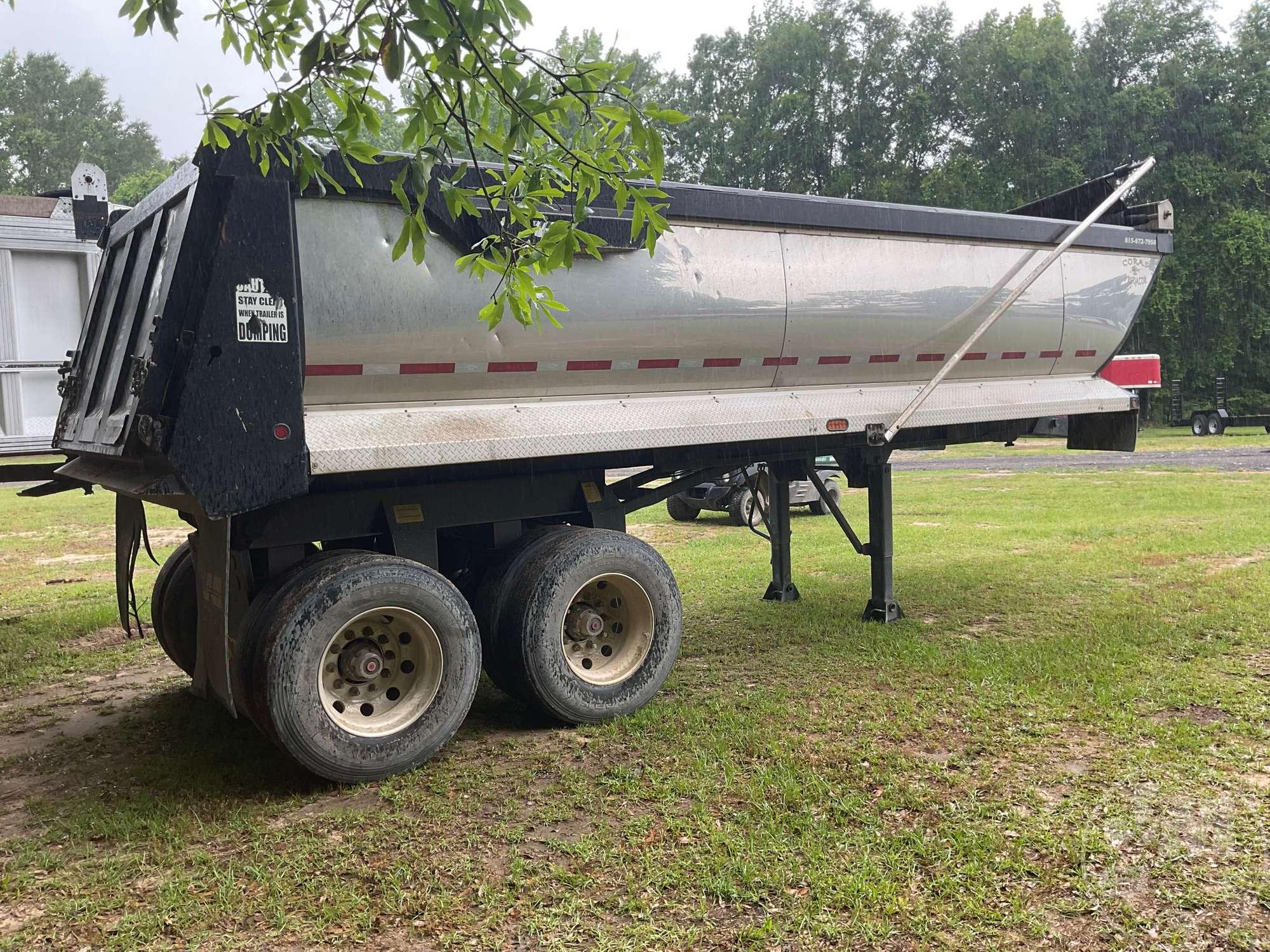 2022 CORAS WELDING SHOP, INC. PREDATOR 26' STEEL  DUMP TRAILER VIN: 4C9C5D623NS071065