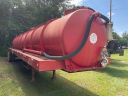 2011 TROXELL VACUUM TRAILER VIN: 1T9T54025BR719696