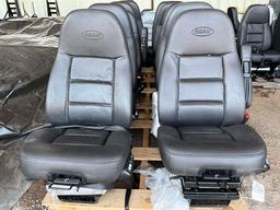 SET OF 2 PETERBILT TRUCK SEATS