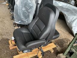 SET OF 2 PETERBILT TRUCK SEATS