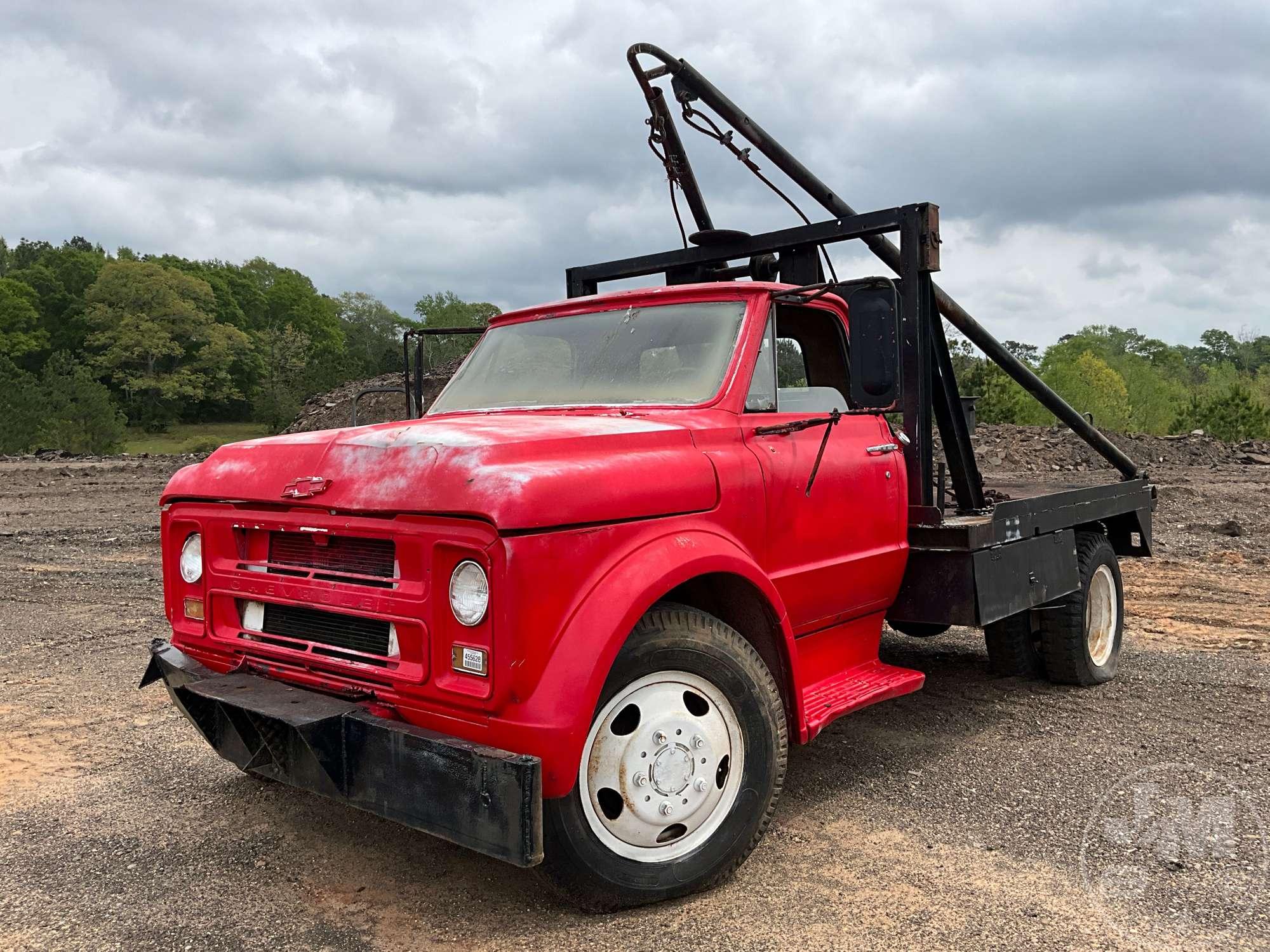 1967 CHEVROLET C50 ROUSTABOUT TRUCK S  VIN: CS537A111786