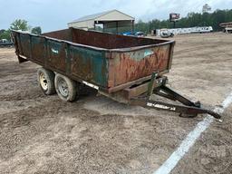 DUMP TRAILER 8'X12'