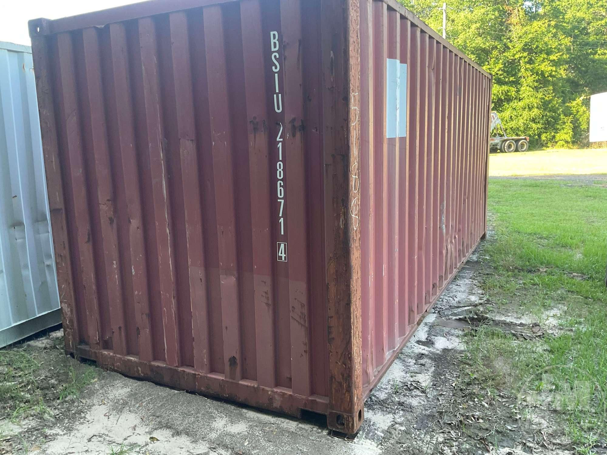 20' CONTAINER SN: BSIU2186714