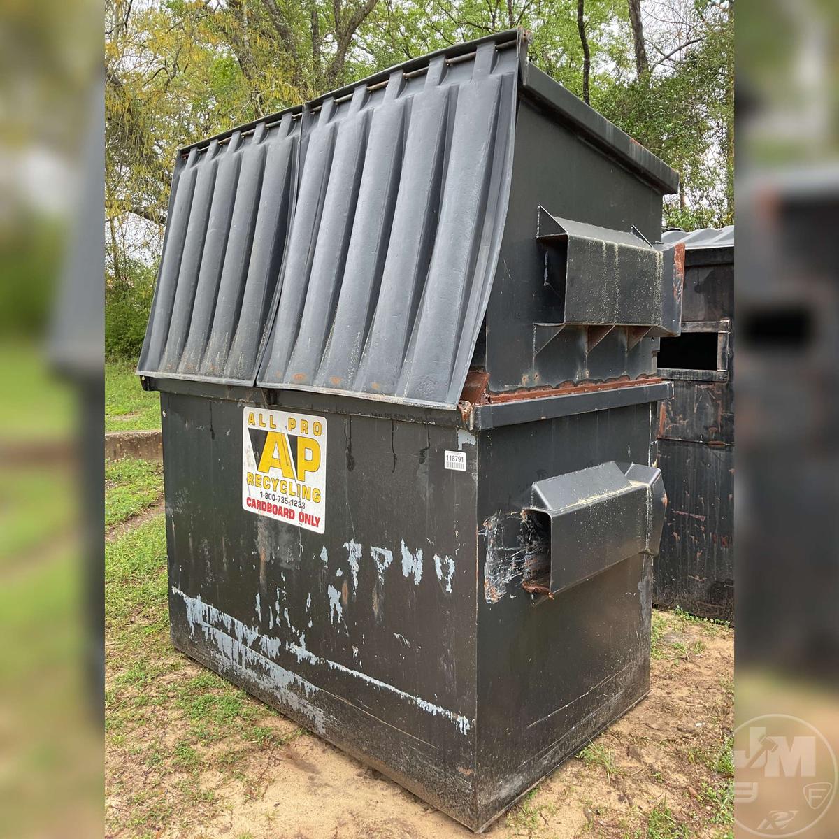 USED ALL PRO  HEAVY DUTY DUMPING HOPPER