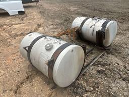 QTY OF (2) ALUMINUM FUEL TANKS