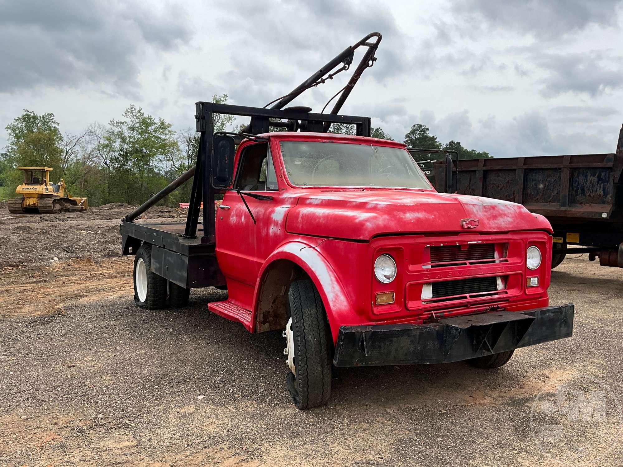 1967 CHEVROLET C50 ROUSTABOUT TRUCK S  VIN: CS537A111786