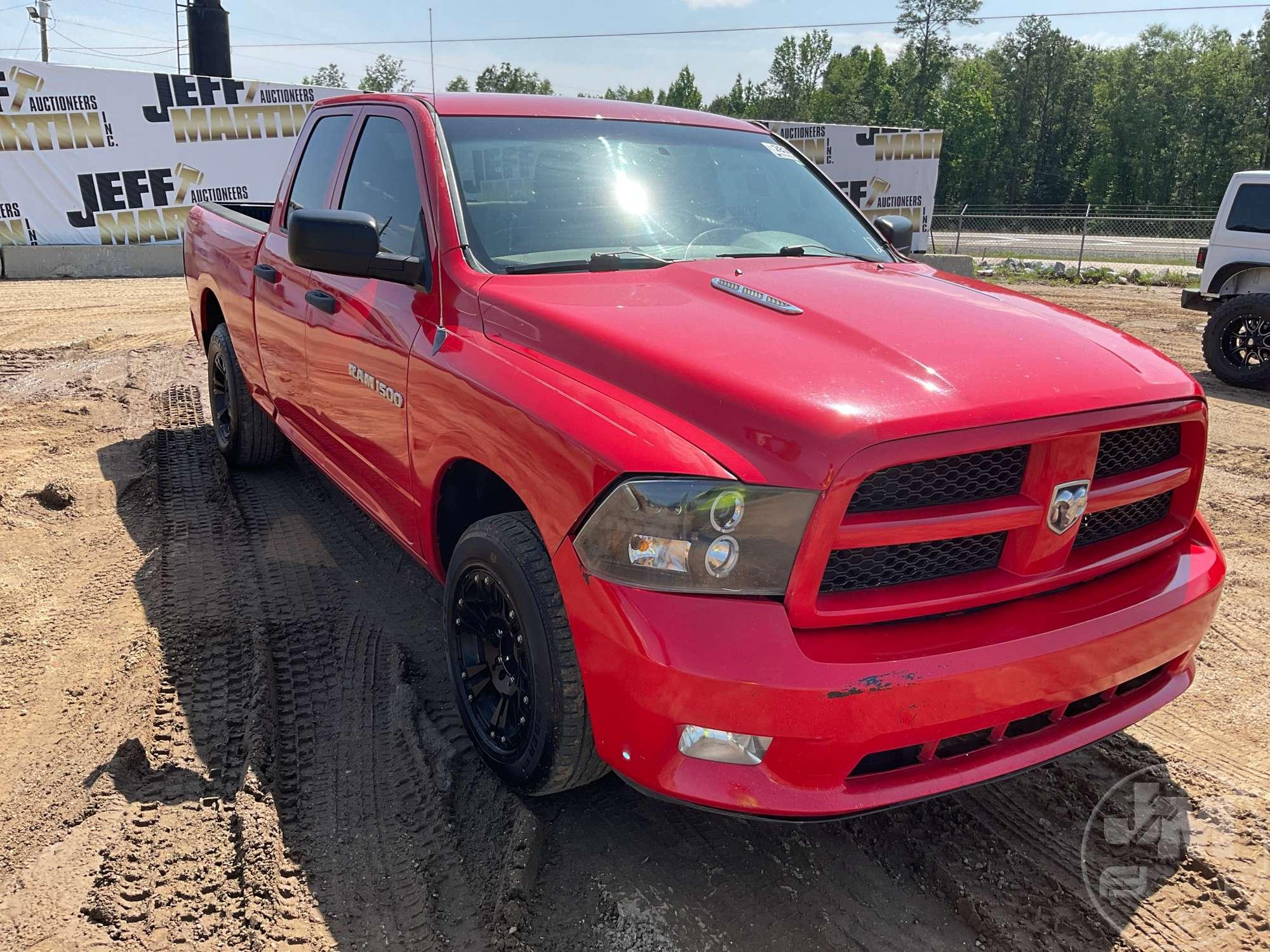 2012 DODGE RAM 1500 VIN: 1C6RD6FT4CS141590