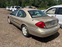 2000 FORD TAURUS VIN: 1FAFP53U1YA107846 SEDAN