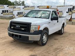 2013 FORD F-150 REGULAR CAB PICKUP VIN: 1FTMF1CM4DFD70276