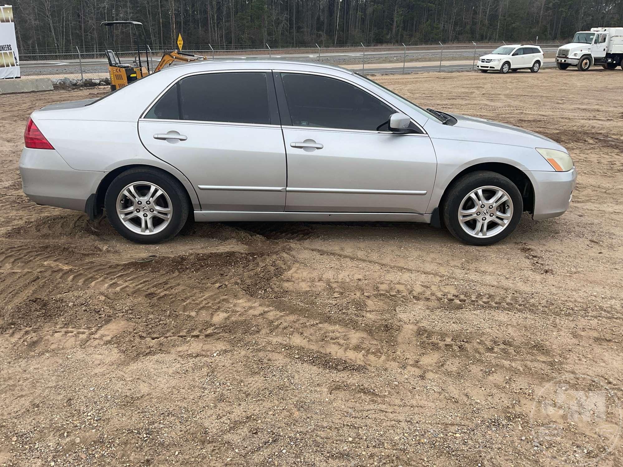 2007 HONDA ACCORD VIN: 1HGCM56357A180548