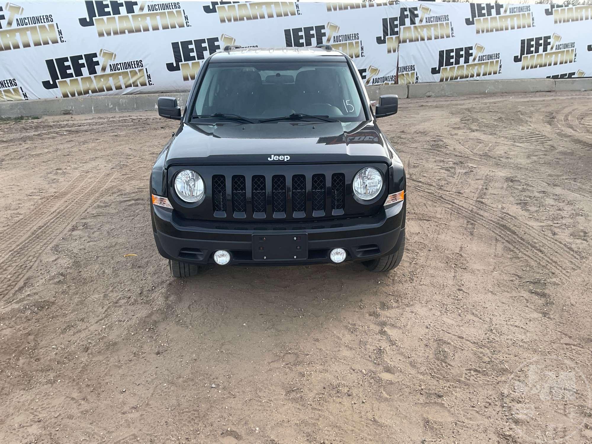 2015 JEEP PATRIOT VIN: 1C4NJRBB6FD317370 4WD