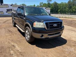 2006 FORD F-150 KING RANCH CREW CAB 4X4 PICKUP VIN: 1FTPW14V66KD75378