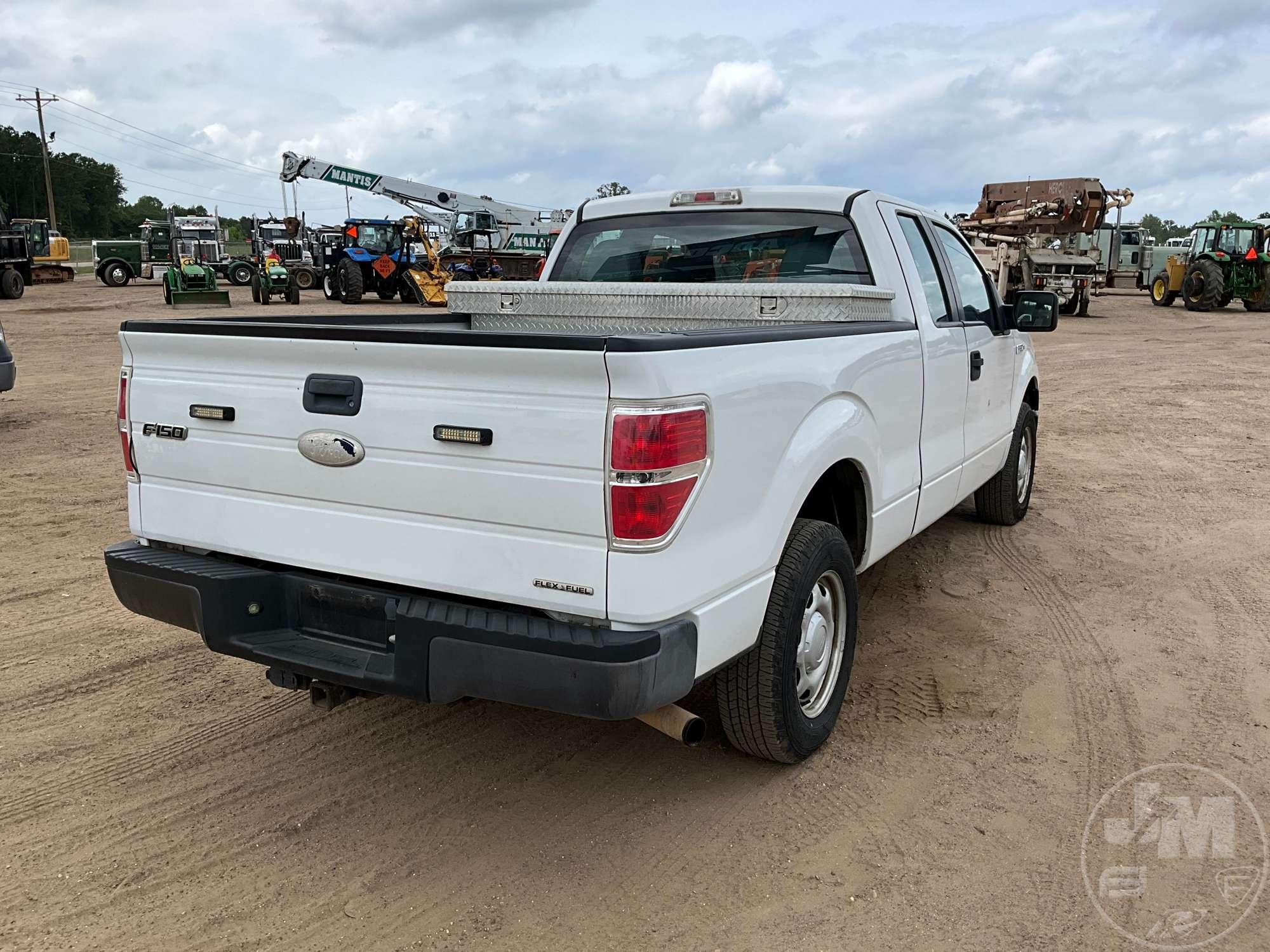 2011 FORD F-150 EXTENDED CAB PICKUP VIN: 1FTFX1CF1BFD15725