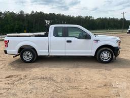 2018 FORD F-150 XL EXTENDED CAB PICKUP VIN: 1FTEX1C58JKE87081