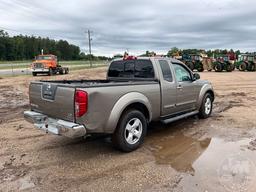 2005 NISSAN FRONTIER EXTENDED CAB PICKUP VIN: 1N6AD06U25C432613