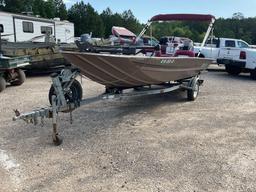 SEA ARK ZX-180 VIN SOM19339B000 ALUMINUM BOAT