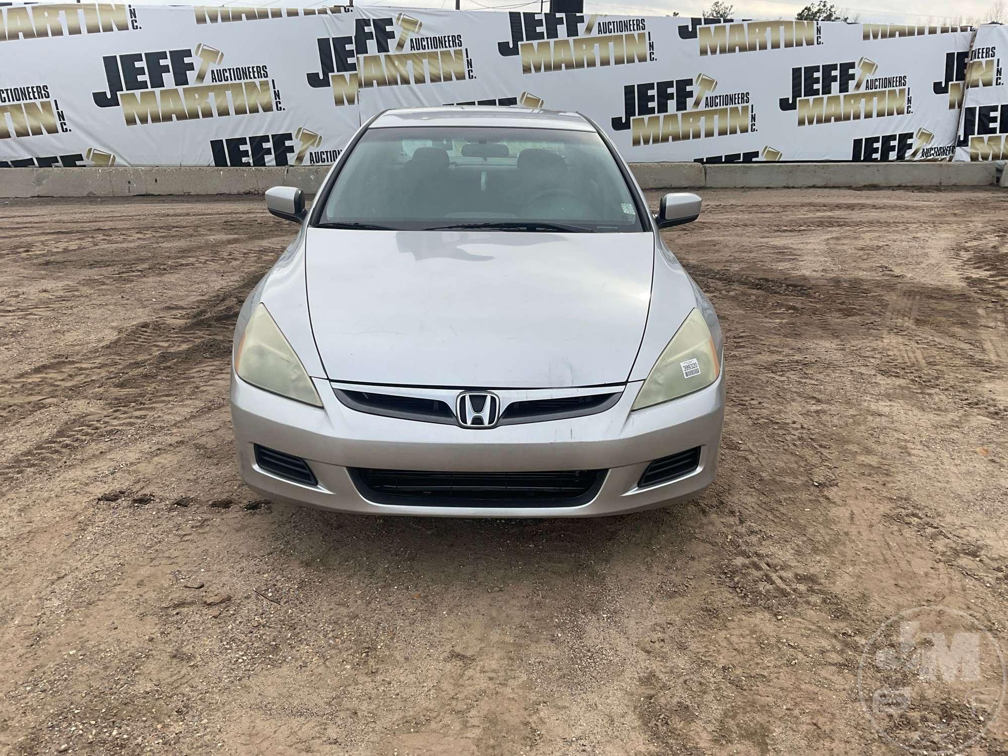 2007 HONDA ACCORD VIN: 1HGCM56357A180548