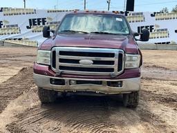 2007 FORD F-350 LARIAT SUPER DUTY CREW CAB 4X4 PICKUP VIN: 1FTWW31PX7EB09617