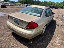 2000 FORD TAURUS VIN: 1FAFP53U1YA107846 SEDAN