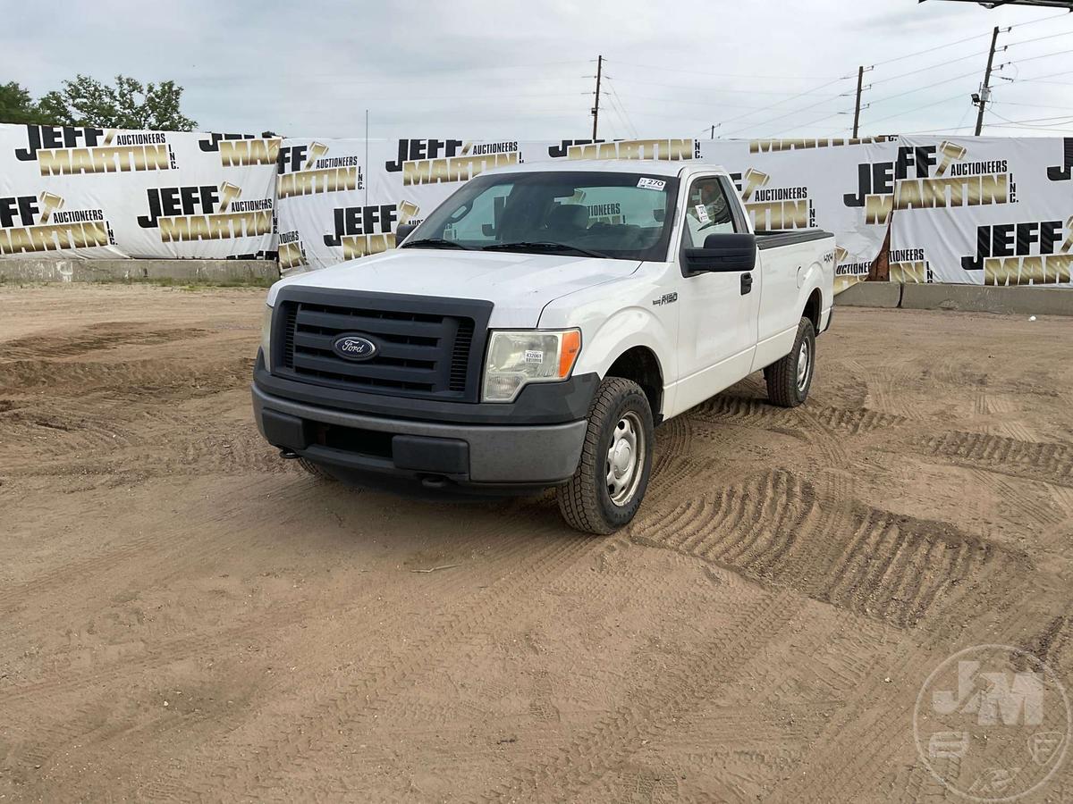 2011 FORD F-150 XL REGULAR CAB 4X4 PICKUP VIN: 1FTNF1EF6BKD13407