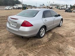 2007 HONDA ACCORD VIN: 1HGCM56357A180548