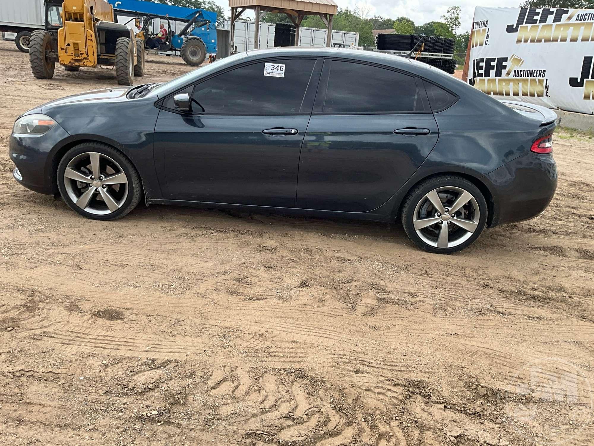 2014 DODGE DART GT VIN: 1C3CDFEB1ED701987 2WD