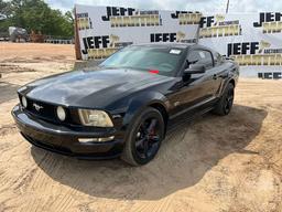 2007 FORD MUSTANG VIN: 1ZVFT82H275304301 2WD