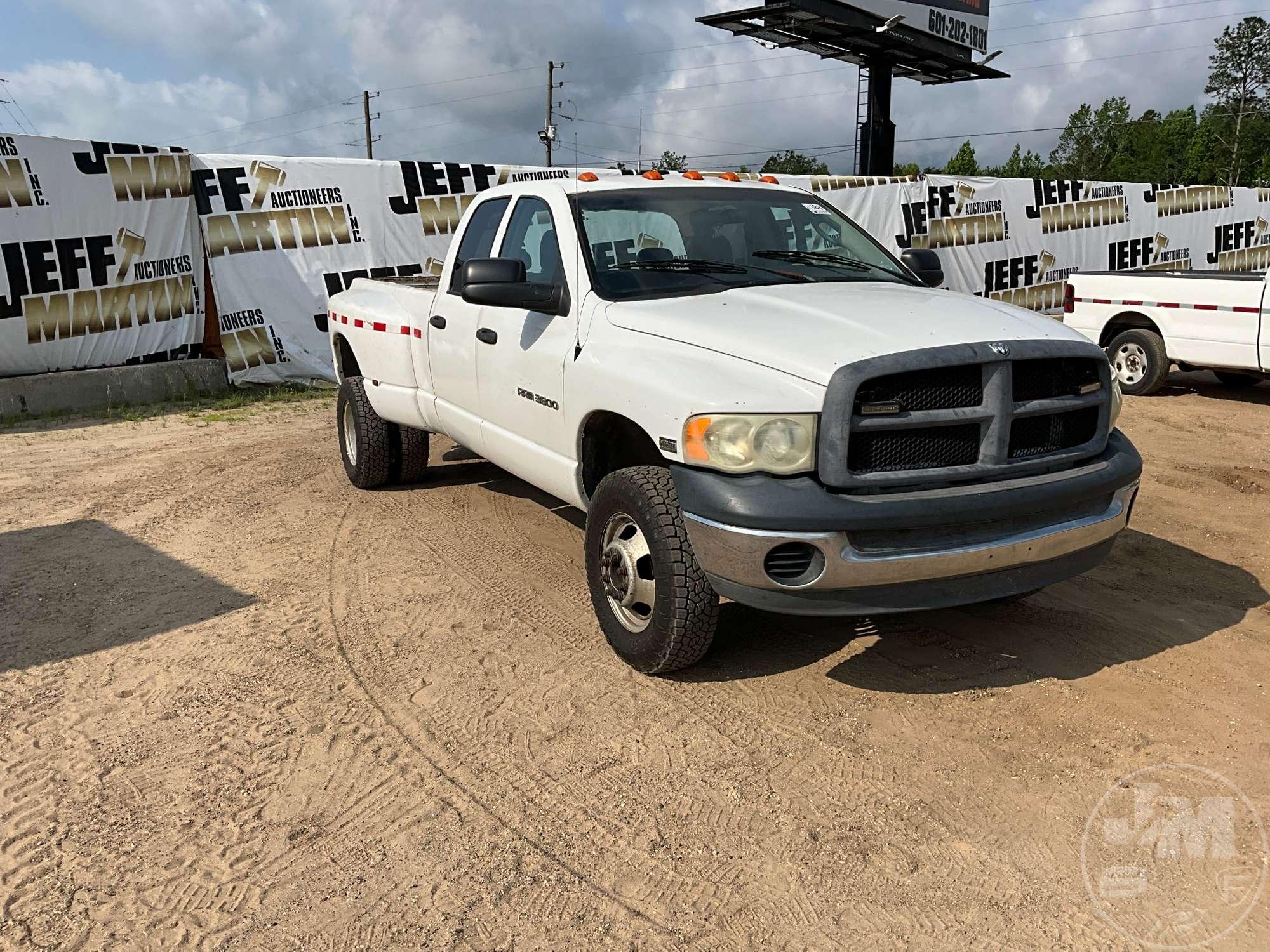 2005 DODGE RAM CREW CAB 4X4 PICKUP VIN: 3D7MS48D15G771540