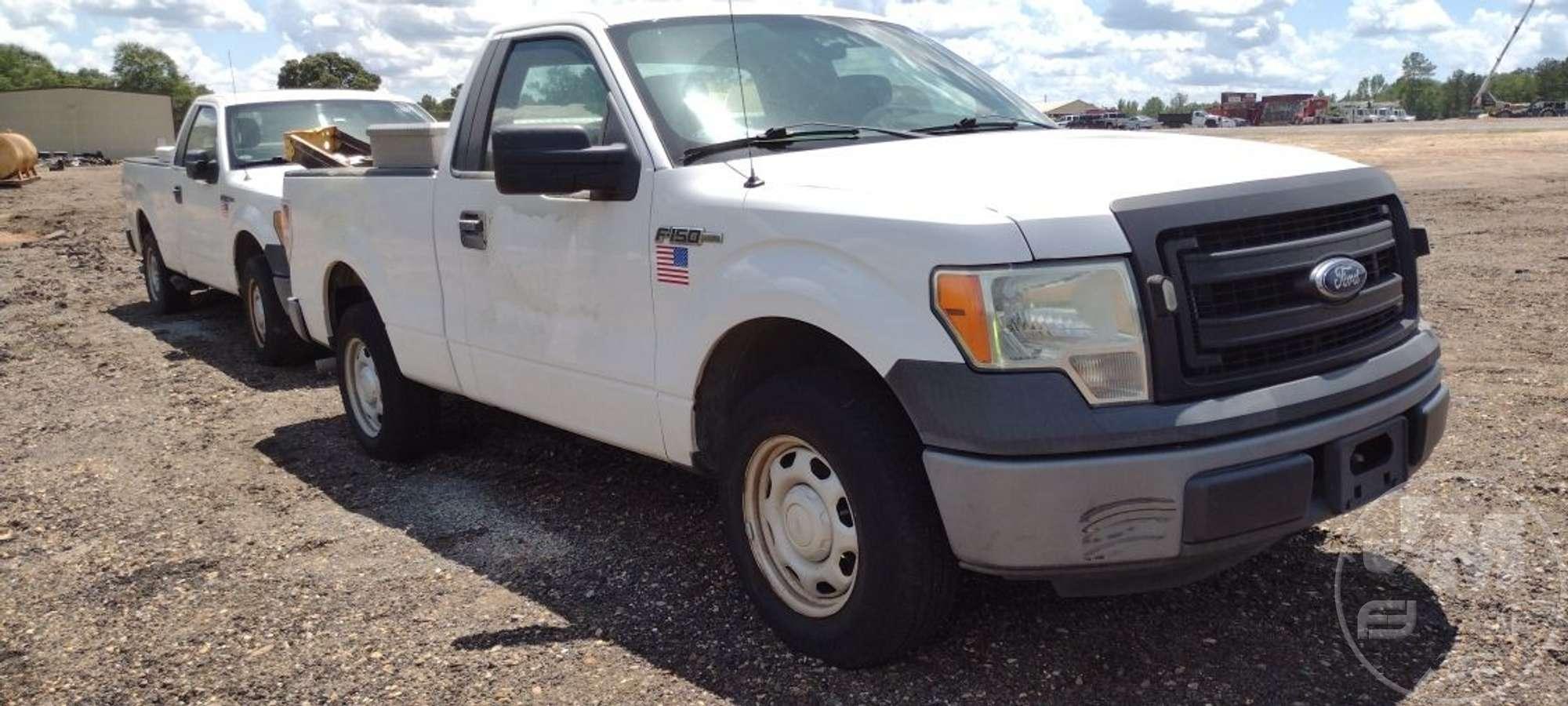 2014 FORD F-150 XL VIN: 1FTMF1CM0EKE66155 1/2 TON REGULAR CAB PICK UP TRUCK