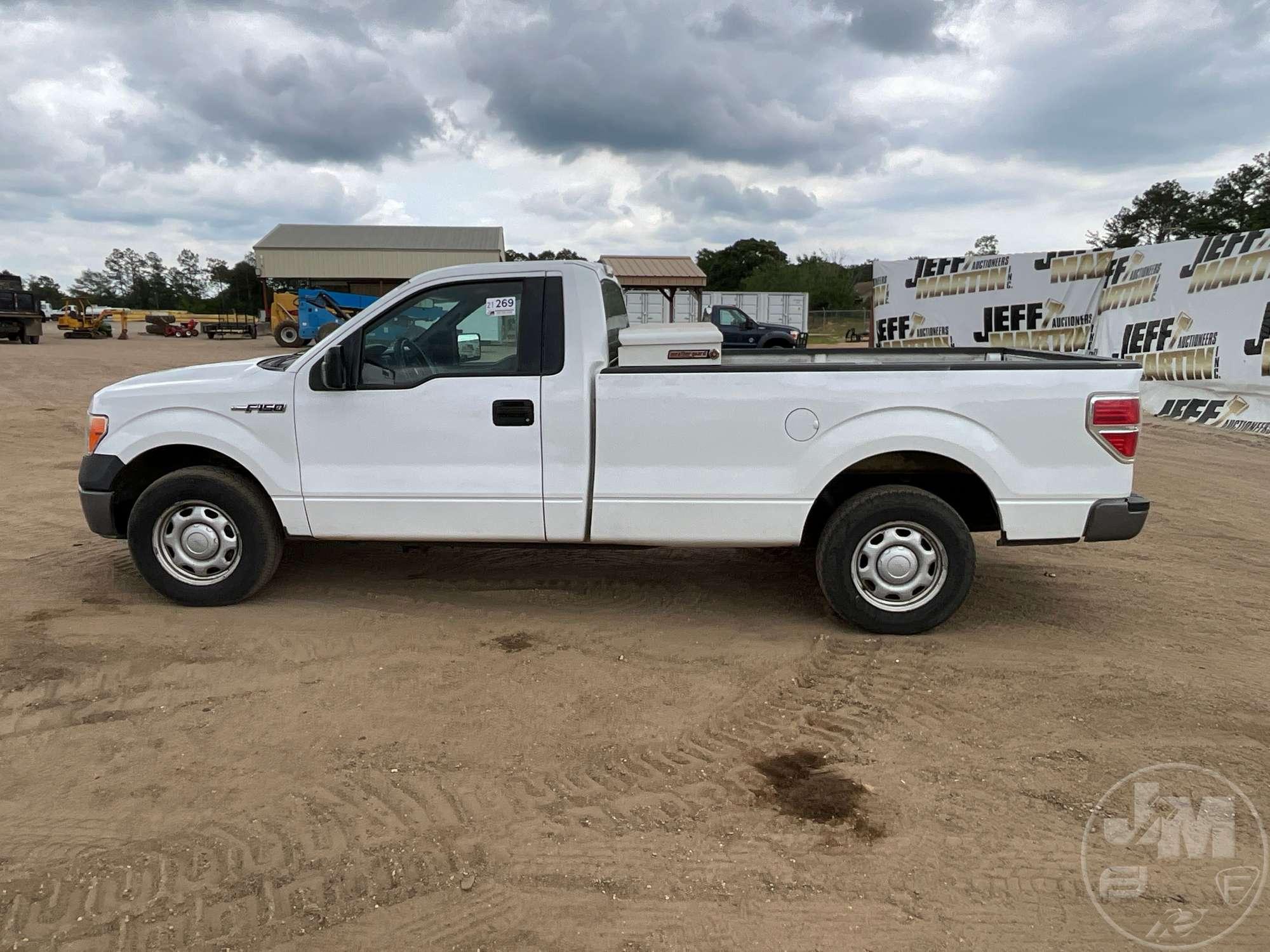 2011 FORD F-150 REGULAR CAB PICKUP VIN: 1FTNF1CF9BKE10734