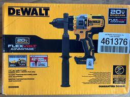 DEWALT DCD999B 1/2" DRILL HAMMER DRILL/DRVER