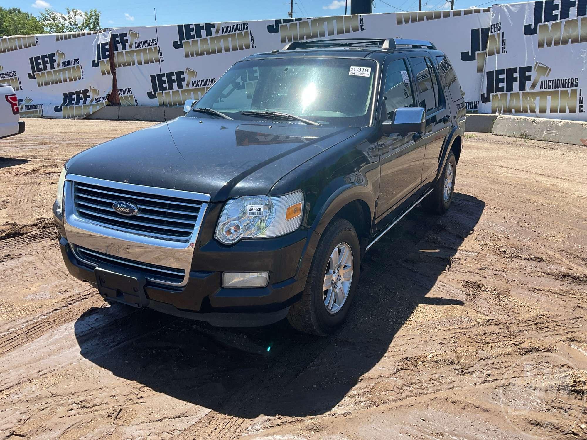 2010 FORD EXPLORER LIMITED VIN: 1FMEU7FE3AUA03325 4WD