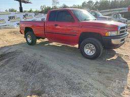 1999 DODGE RAM 2500 SLT LARAMIE EXTENDED CAB 4X4 PICKUP VIN: 1B7KF2361XJ537645