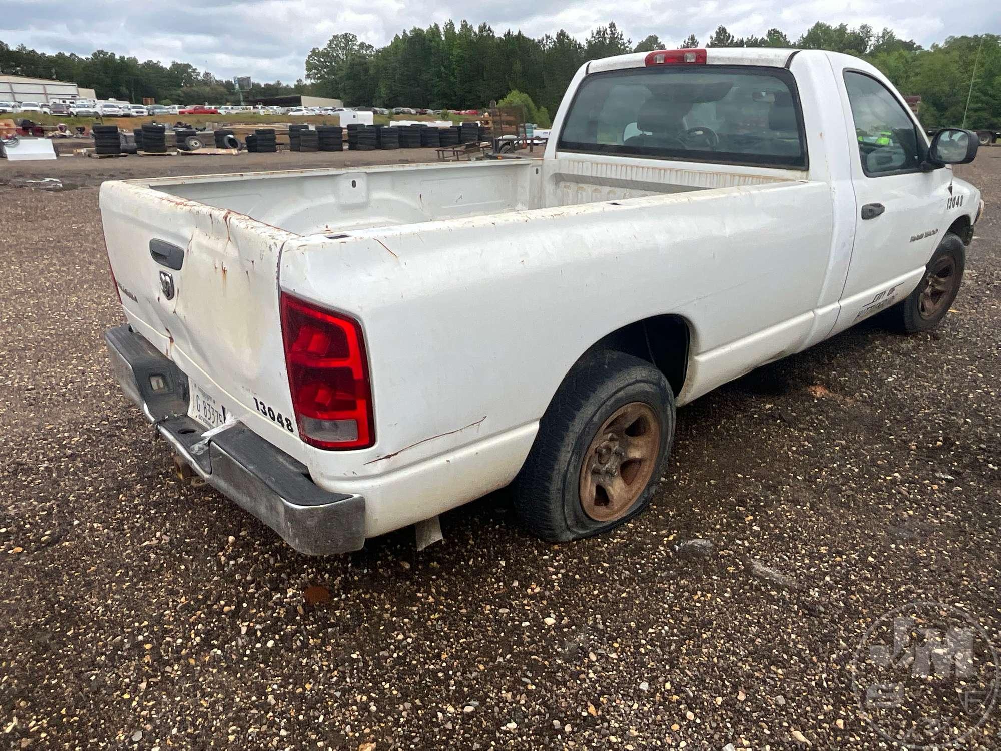 2002 DODGE RAM VIN: 1D7HA16Z12J224828 PICKUP