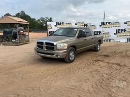 2006 DODGE RAM 2500 CREW CAB PICKUP VIN: 3D7KR29C96G180631