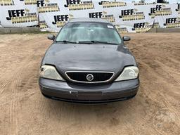 2003 MERCURY SABLE VIN: 1MEFM50U73A602521 FWD