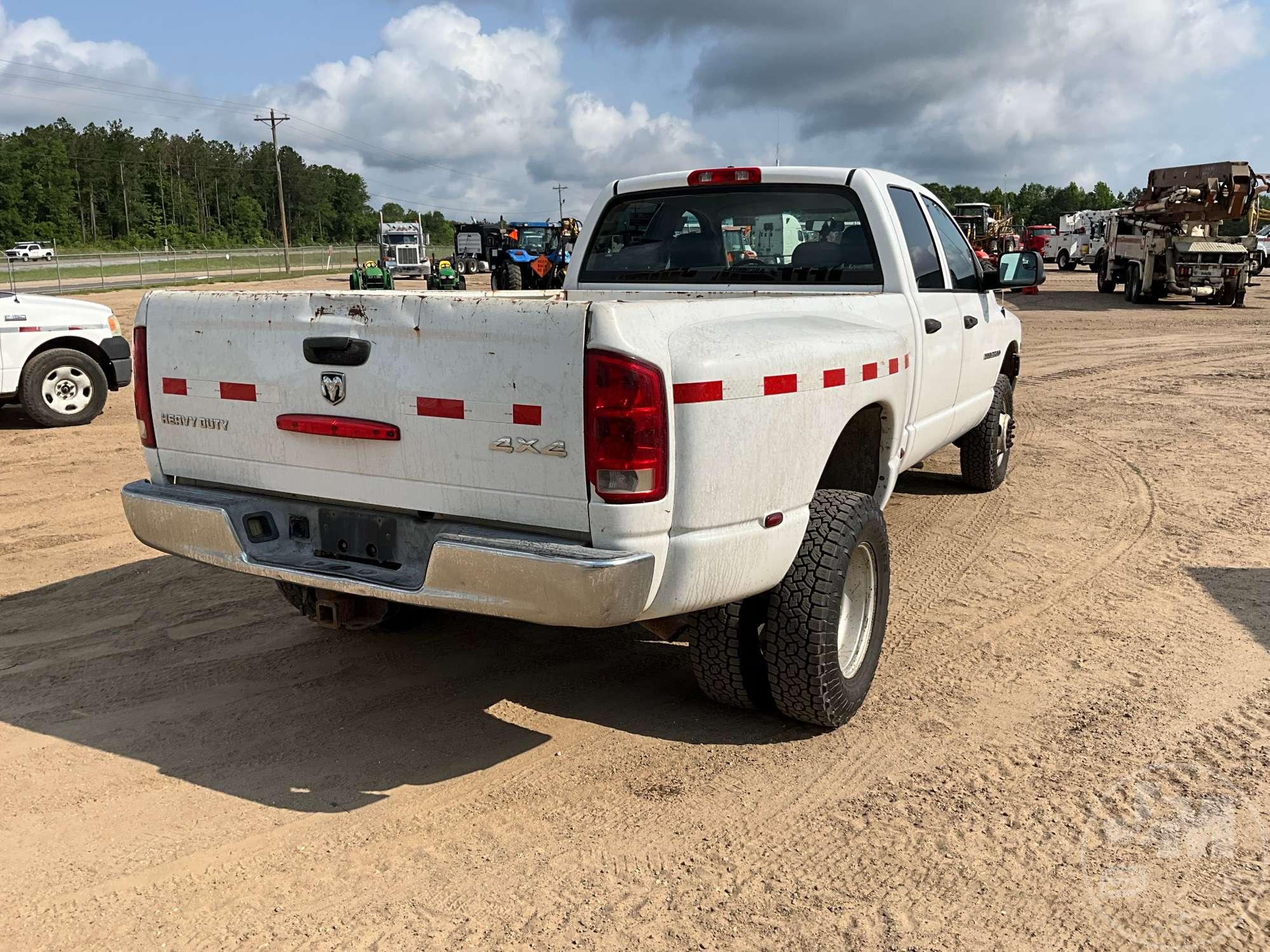 2005 DODGE RAM CREW CAB 4X4 PICKUP VIN: 3D7MS48D15G771540