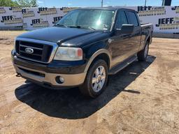 2006 FORD F-150 KING RANCH CREW CAB 4X4 PICKUP VIN: 1FTPW14V66KD75378