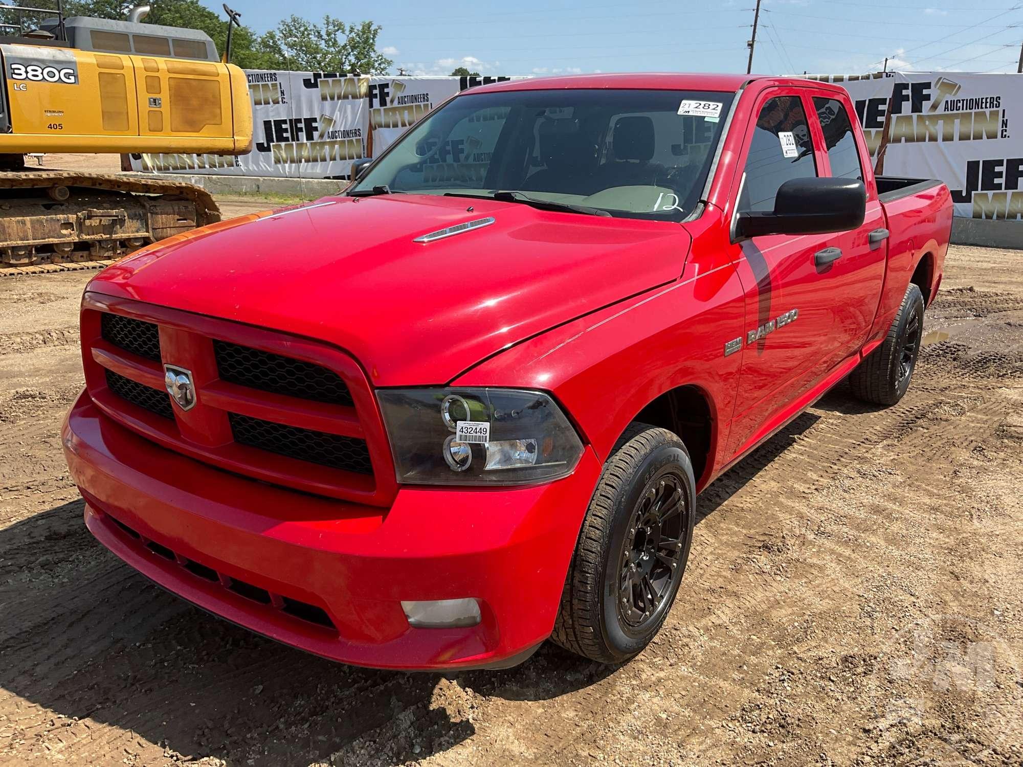 2012 DODGE RAM 1500 VIN: 1C6RD6FT4CS141590