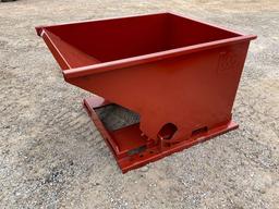 UNUSED 2 CY CAPACITY DUMPING HOPPER