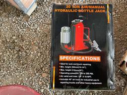 20 TON AIR/MANUAL HYDRAULIC BOTTLE JACK