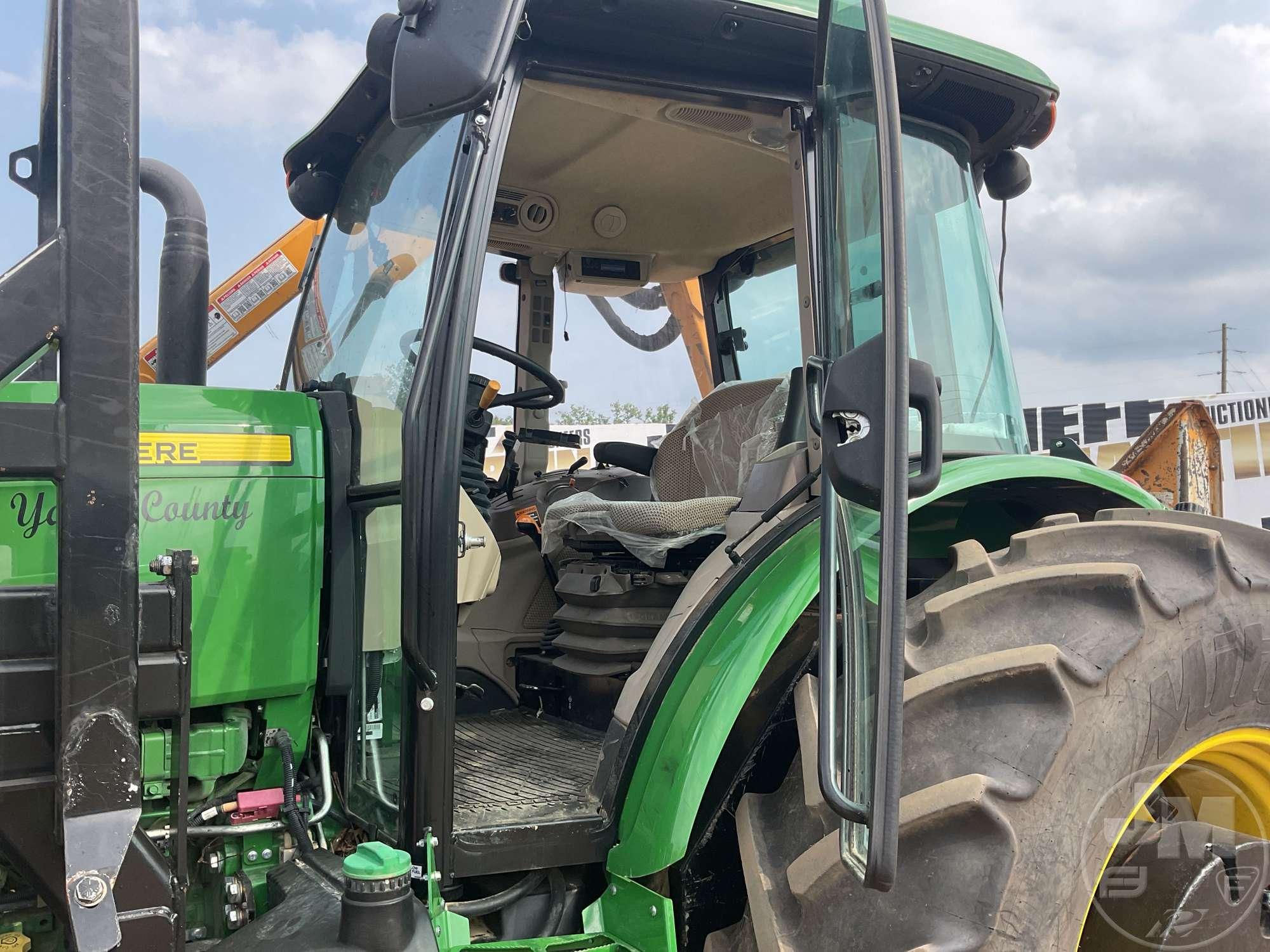 2021 JOHN DEERE 6105E 4X4 TRACTOR SN: 13036