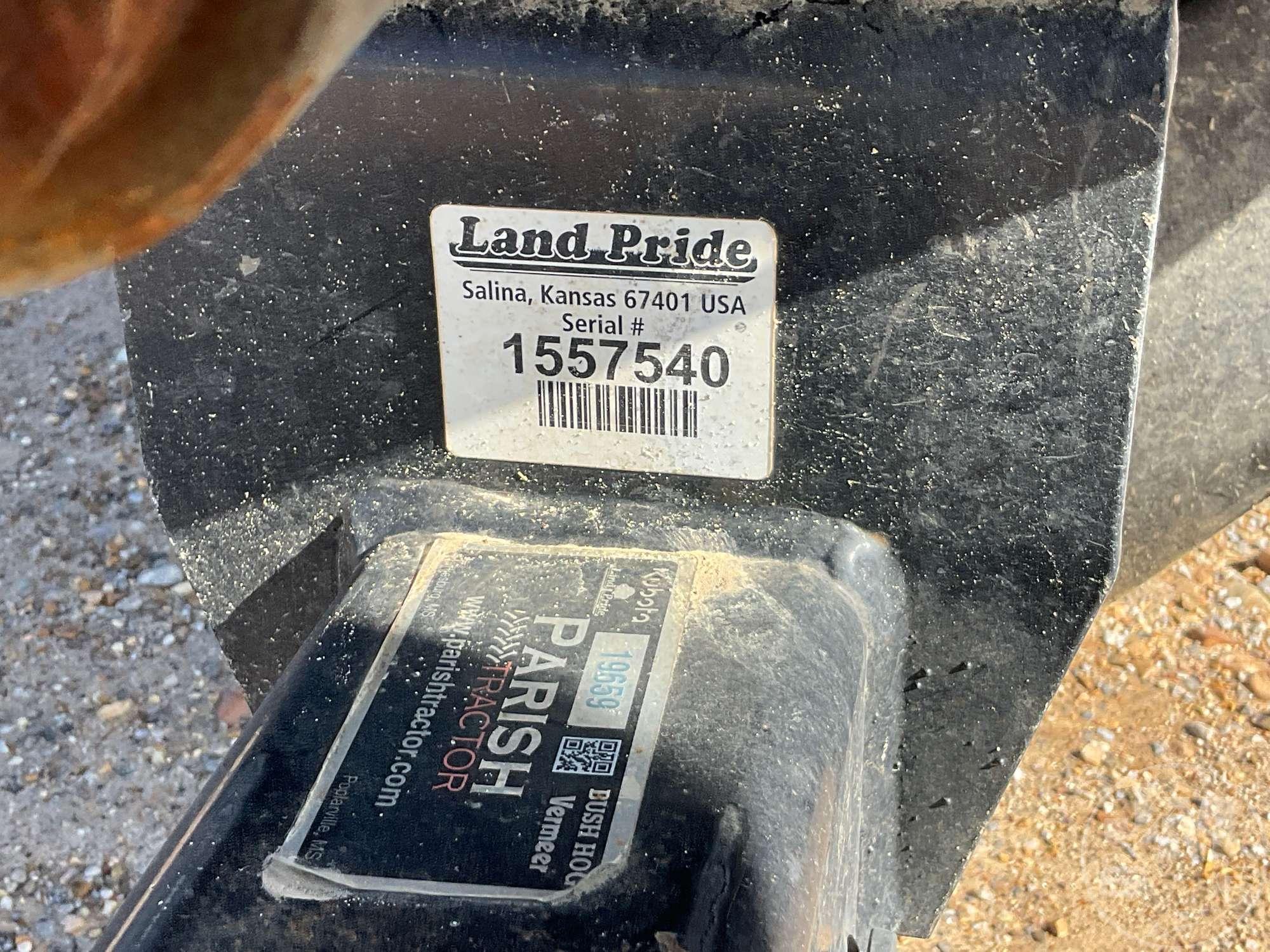 LAND PRIDE 17’...... SN: 1557540 BATWING MOWER