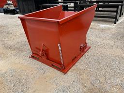 UNUSED STANDARD DUTY 2 CY CAPACITY DUMPING HOPPER