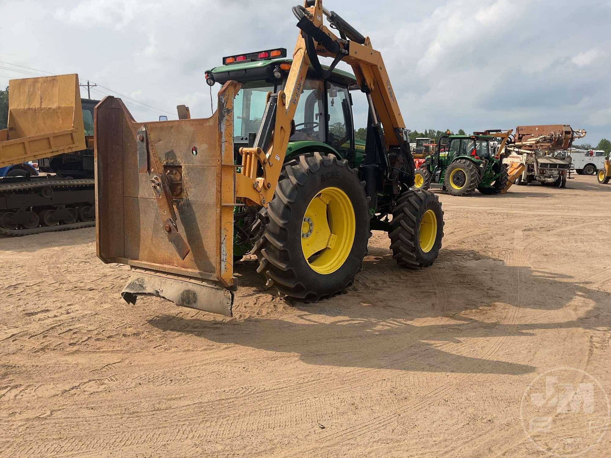 2021 JOHN DEERE 6105E 4X4 TRACTOR SN: 13036